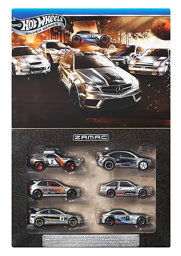 HotWheels Silver Series 6P SET ZAMAC JBY80  | Mattel