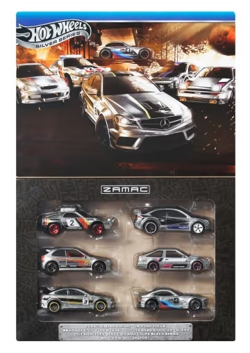 HotWheels Silver Series 6P SET ZAMAC JBY80  | Mattel