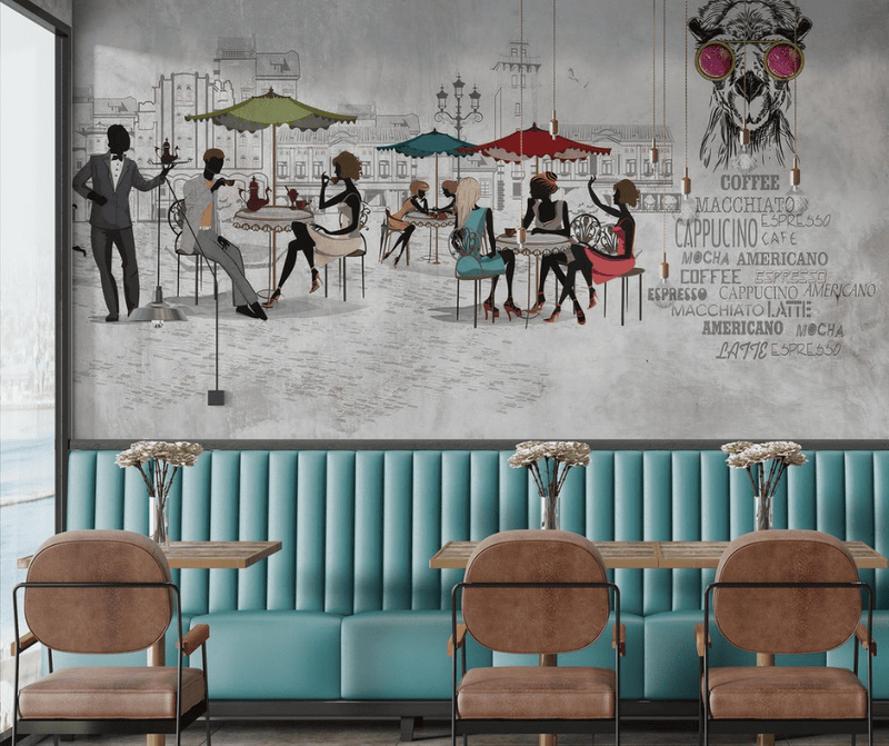 Hotel / Café / Commercial Space Theme Wallpapers