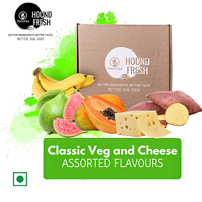 Hound Fresh Sweet Potato and Cheese Dog Fresh Food - Banana, Guava and Papaya Flavoured. 3 in 1 Hound Fresh Sweet Potato and Cheese Dog Fresh Food - Banana, Guava and Papaya Flavoured. 3 in 1