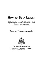 How to be a Leader