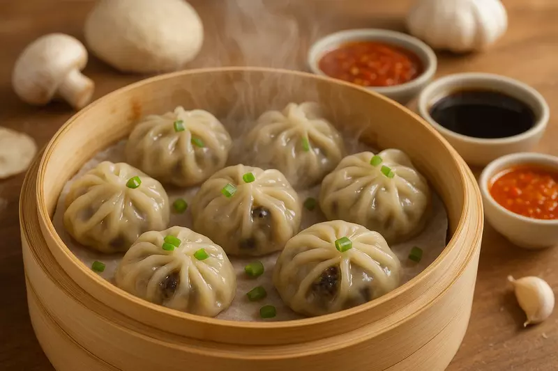 Frzn Mushroom Momos 500g/25pcs A3F