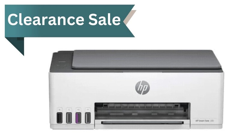 HP Color Smart Tank 580 All-in-One A4 Printer - (1F3Y2A)
