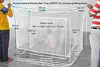 Human-baited Double Net Trap (HDNT) for Studying Mosquitoes