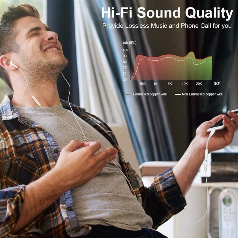 Type-C & Lightning to 3.5mm Jack Audio Adapter – Headphone Connector Cable for iPhone, Android, and USB-C Devices Type-C & Lightning to 3.5mm Jack Audio Adapter – Headphone Connector Cable for iPhone, Android, and USB-C Devices