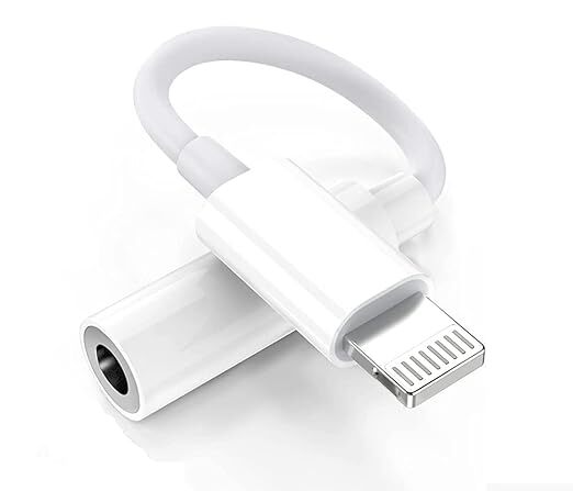 Type-C & Lightning to 3.5mm Jack Audio Adapter – Headphone Connector Cable for iPhone, Android, and USB-C Devices