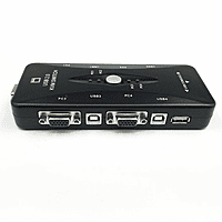 I-TEK KVM-4UK Manual USB 2.0 KVM Switch – 4-Port | Control Multiple PCs with One Set of Peripherals