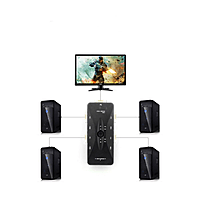 I-TEK KVM-4UK Manual USB 2.0 KVM Switch – 4-Port | Control Multiple PCs with One Set of Peripherals