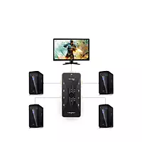 I-TEK KVM-4UK Manual USB 2.0 KVM Switch – 4-Port | Control Multiple PCs with One Set of Peripherals