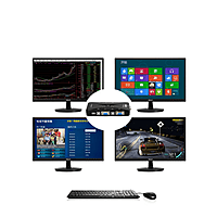 I-TEK KVM-4UK Manual USB 2.0 KVM Switch – 4-Port | Control Multiple PCs with One Set of Peripherals