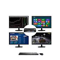 I-TEK KVM-4UK Manual USB 2.0 KVM Switch – 4-Port | Control Multiple PCs with One Set of Peripherals