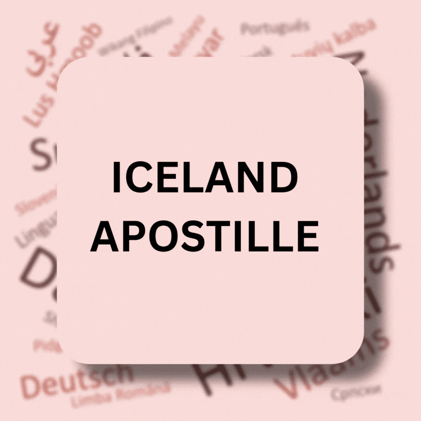 Iceland Apostille