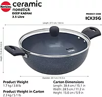 HAWKINS CERAMIC NS IC DEEP 3.5L ICK35G