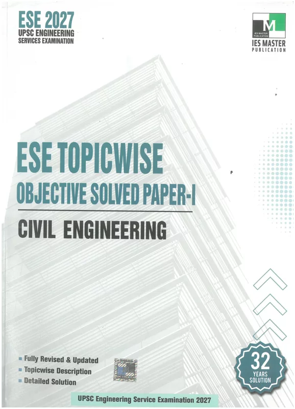 IES Master Civil Engineering Topicwise Objective Solved Paper -1