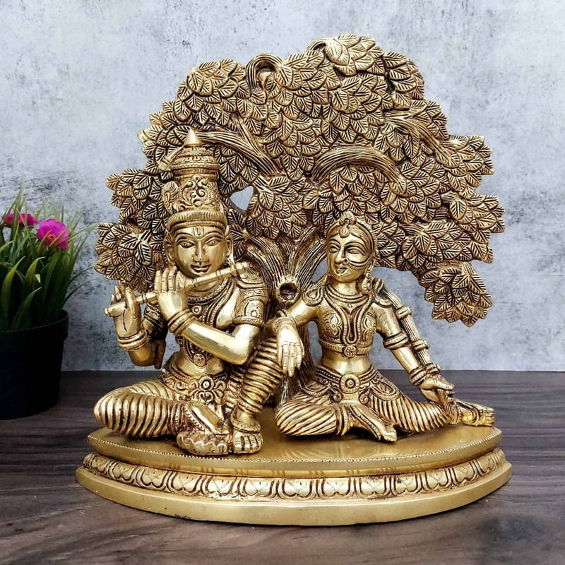 Radha Krishna - 12 inch Height | Eternal Love and Devotion