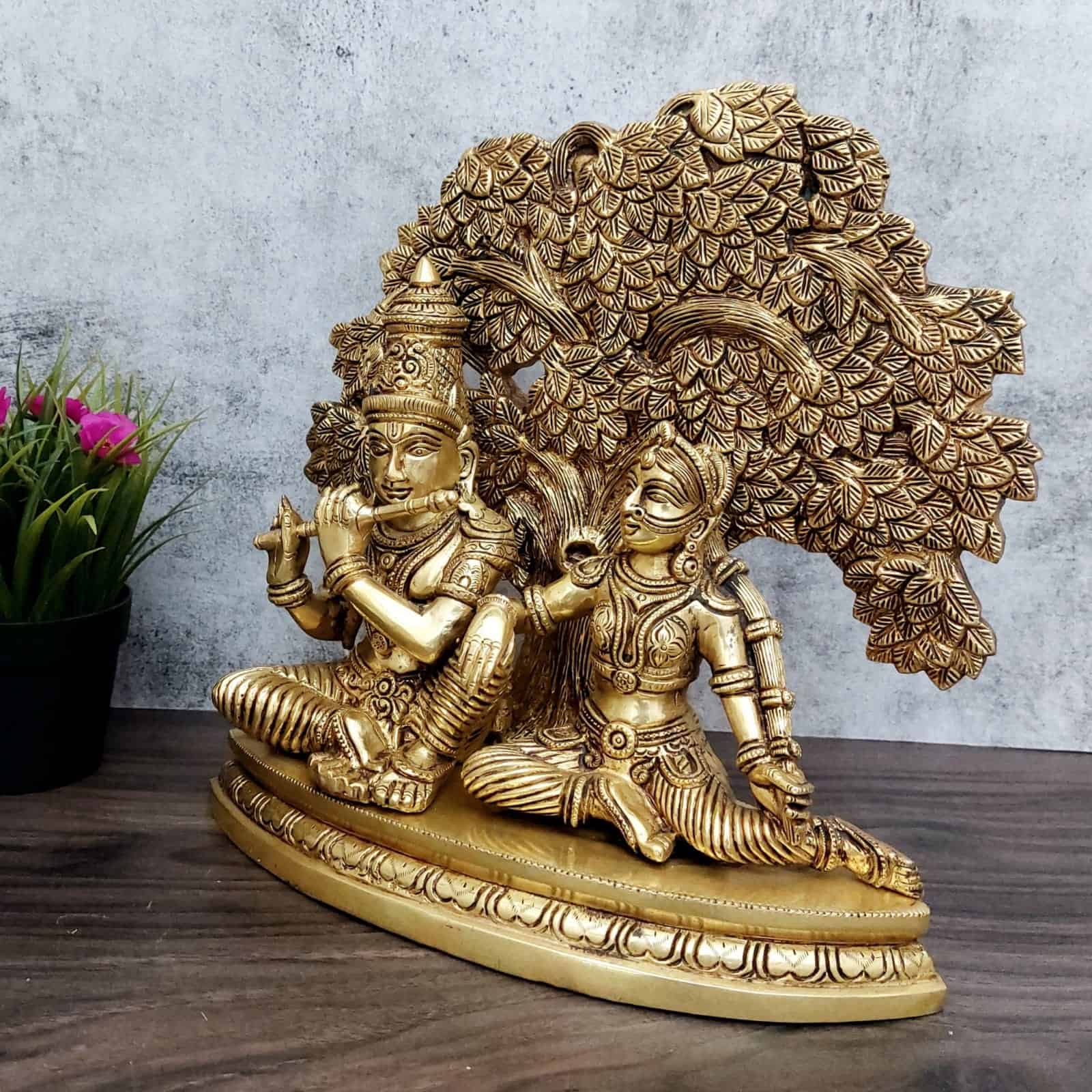 Radha Krishna - 12 inch Height | Eternal Love and Devotion