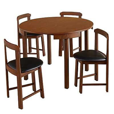 Vikinterio Space Saving Round Shape 4 seater dining table se Vikinterio Space Saving Round Shape 4 seater dining table se