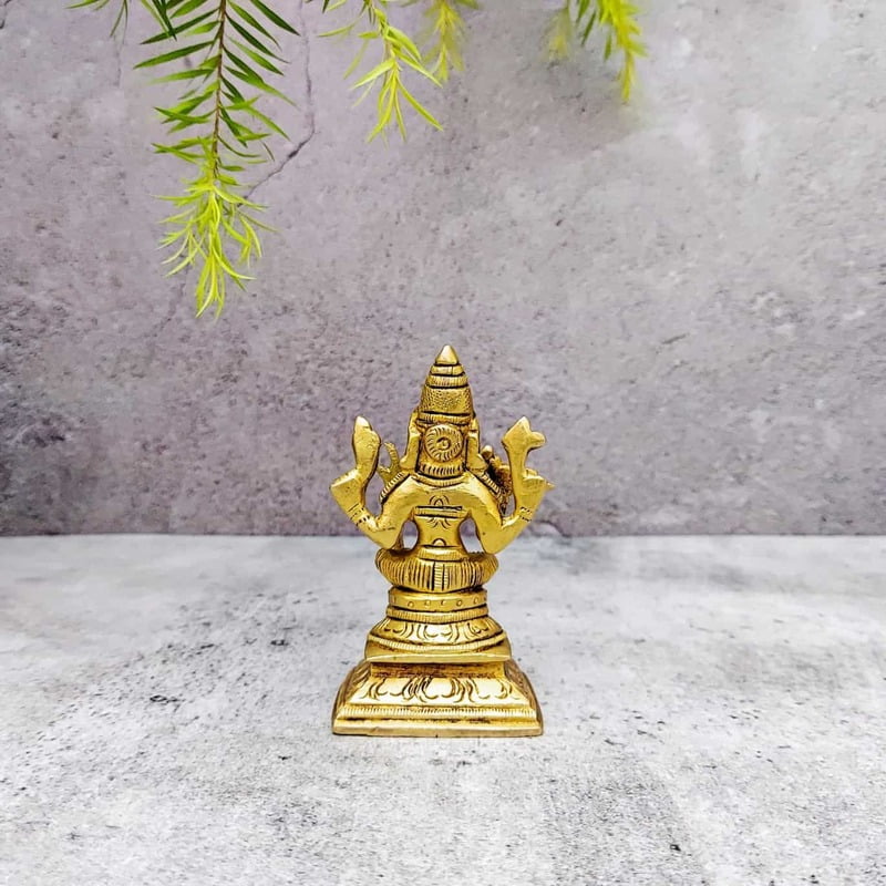 Brass Lalitha Devi / Rajarajeshwari Devi 3.3 Inch Height