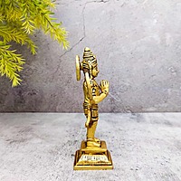 Brass Garuda Idol - 5.2 inch Height | Sacred Brass Garuda Idol for Blessings - Premium Quality