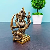 Brass Mariyamma | Mariyamma | Mariamma Shakthi Devi - 3 inch Height | Goddess of Power and Protection