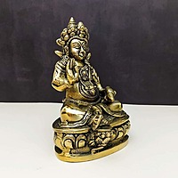 Brass Kuber Idol - 7.5 inch Height | God of Wealth and Prosperity