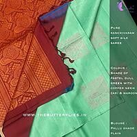 PURE KANCHIVARAM SOFT SILK SAREE SJSSSIL21278