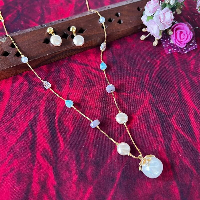 Multi Pearl Ball Chain