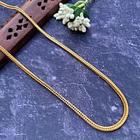 Beautiful 24Inch Gold Flat Snake Type Chain