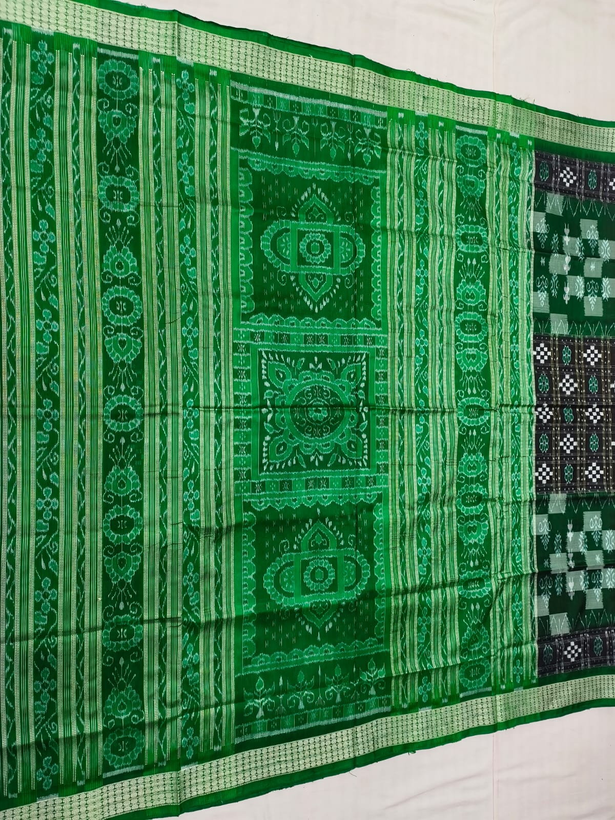 BLACK SAKTA SILK SAREE