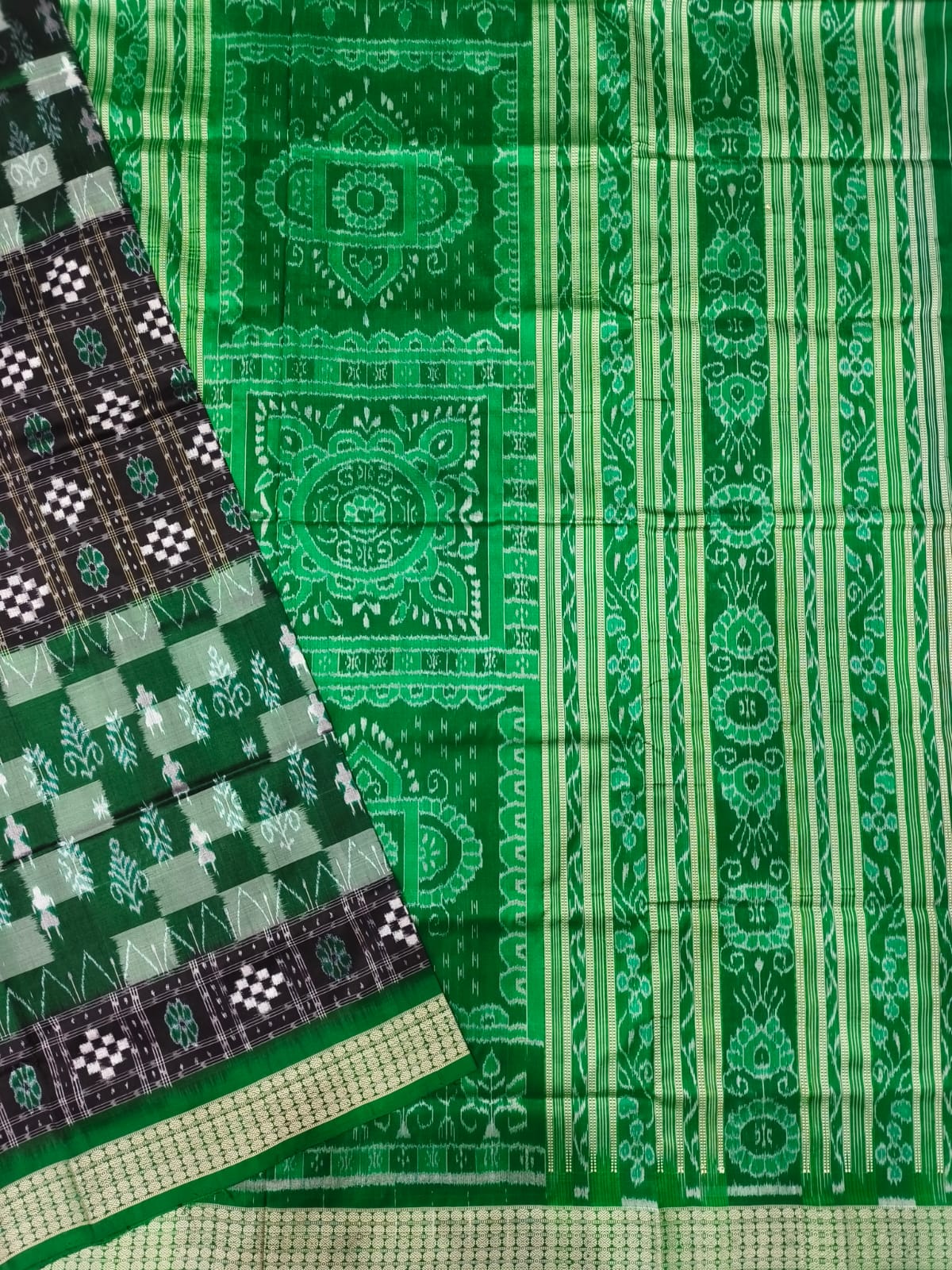 BLACK SAKTA SILK SAREE