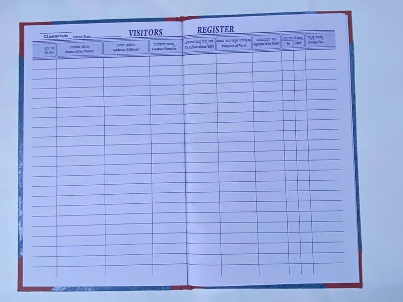 Visitor Register