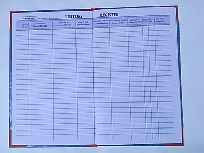 Visitor Register