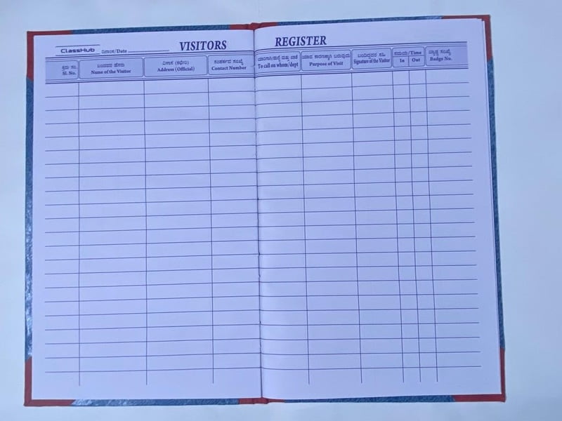 Visitor Register