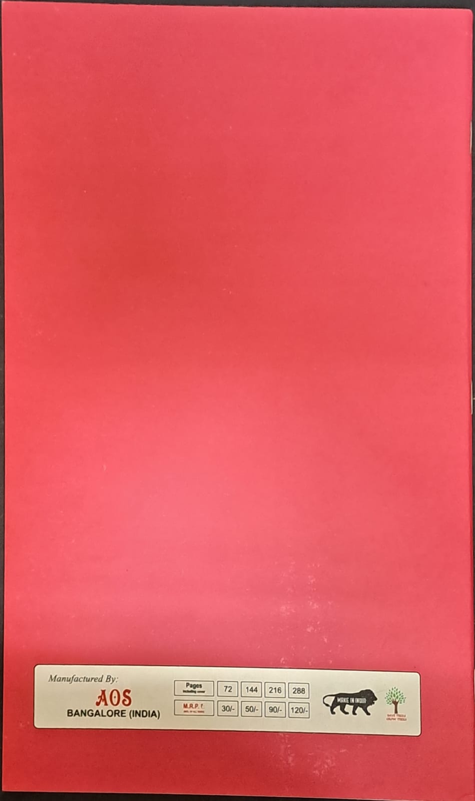 A-ONE'S Long Notebook