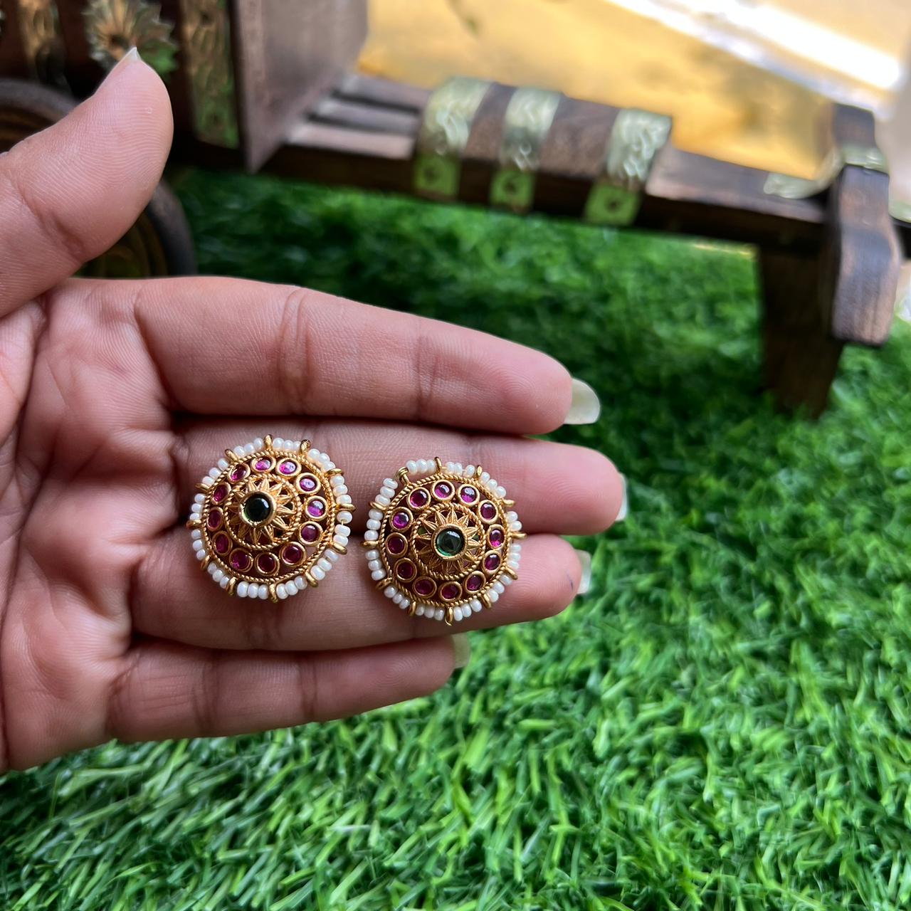 Floral design Earing