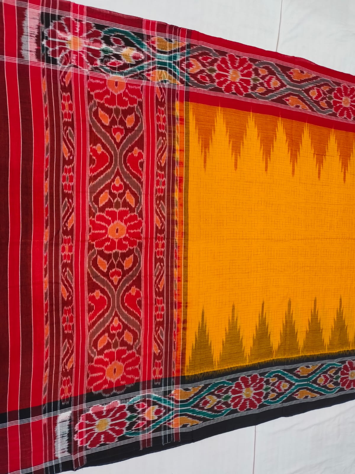 JHARANA DOUBLE BORDER SAREE