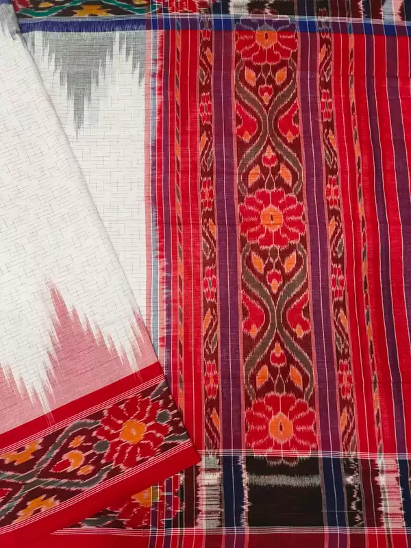 JHARANA DOUBLE BORDER SAREE
