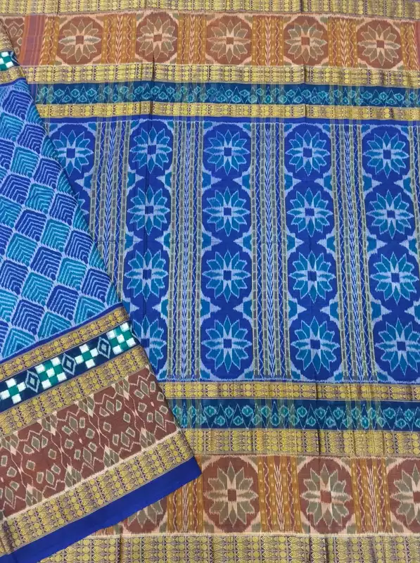 3D BANDHA DOUBLE BORDER SAREE