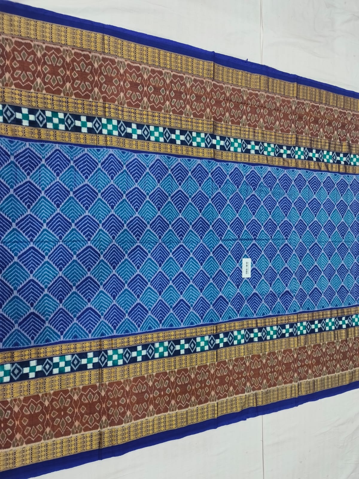 3D BANDHA DOUBLE BORDER SAREE