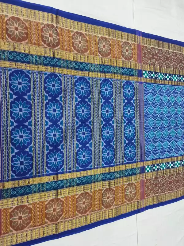 3D BANDHA DOUBLE BORDER SAREE