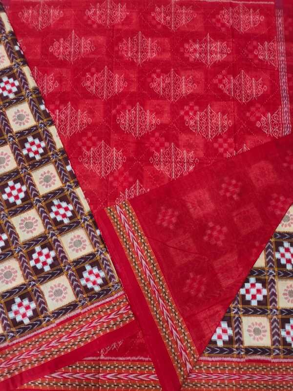 10 KUTHI FLOWER SAKTA SAREE