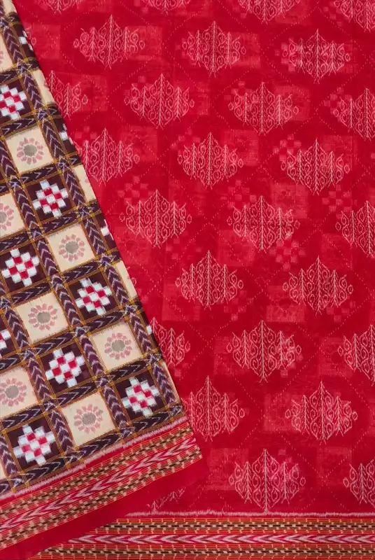 10 KUTHI FLOWER SAKTA SAREE