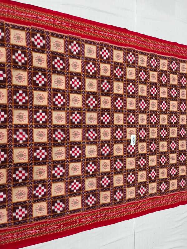 10 KUTHI FLOWER SAKTA SAREE