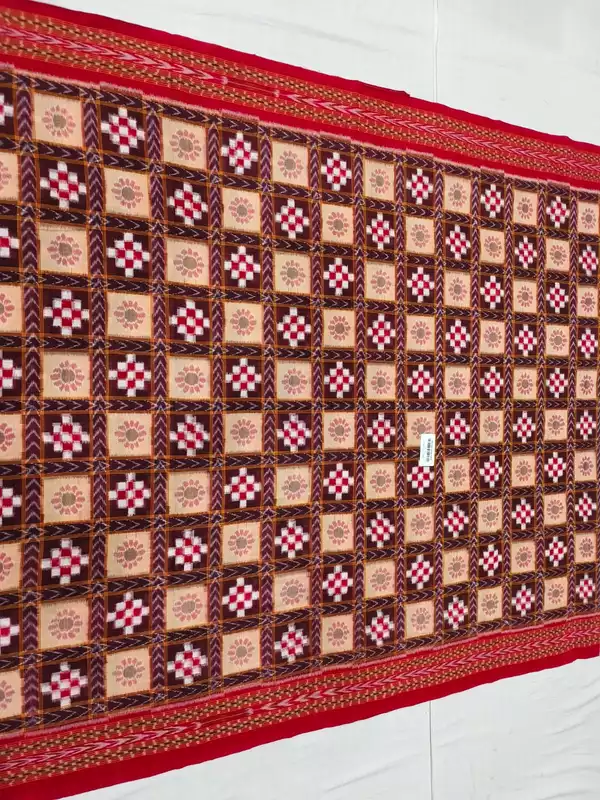 10 KUTHI FLOWER SAKTA SAREE