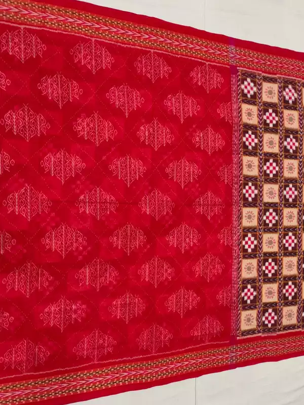 10 KUTHI FLOWER SAKTA SAREE