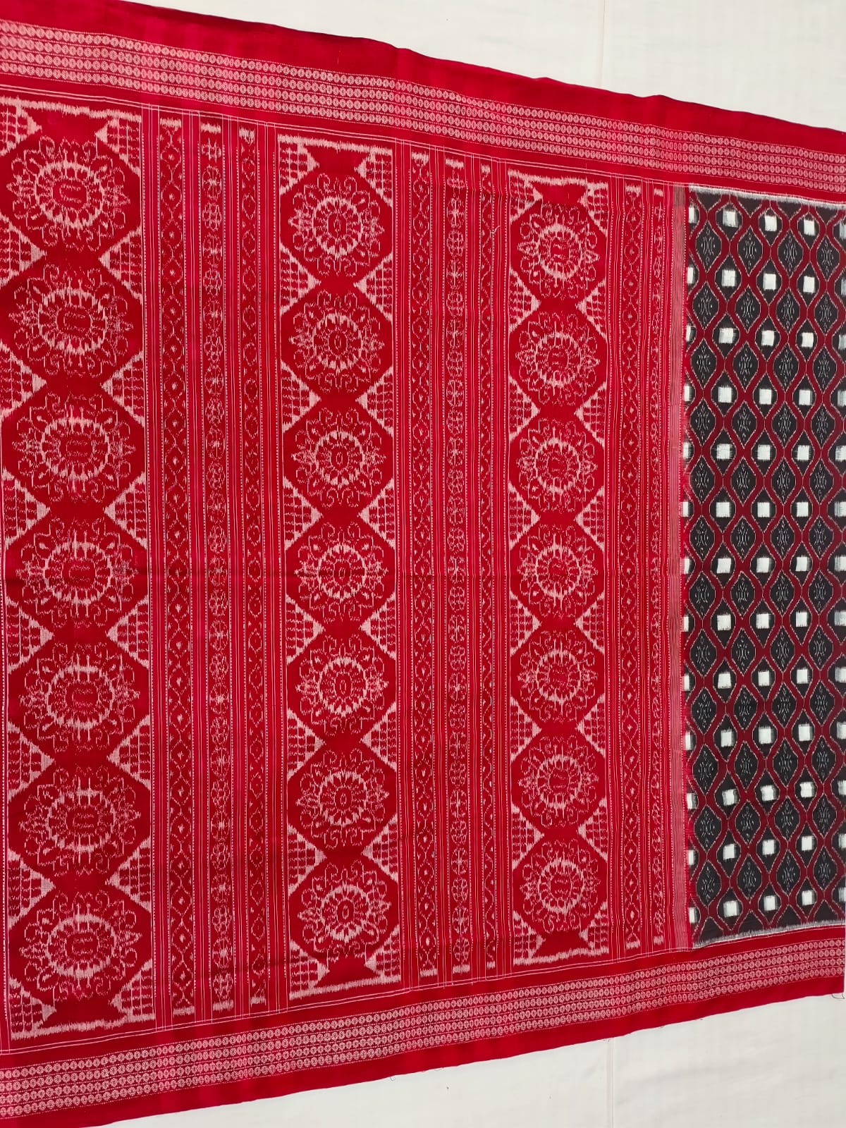 BNHSIS12 BANDHA SILK SAREE