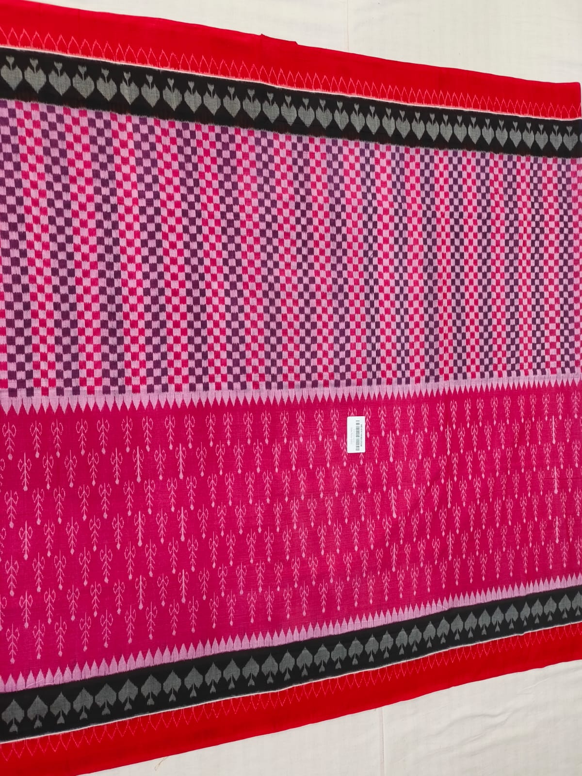 HALF HALF BANDHA SAREE