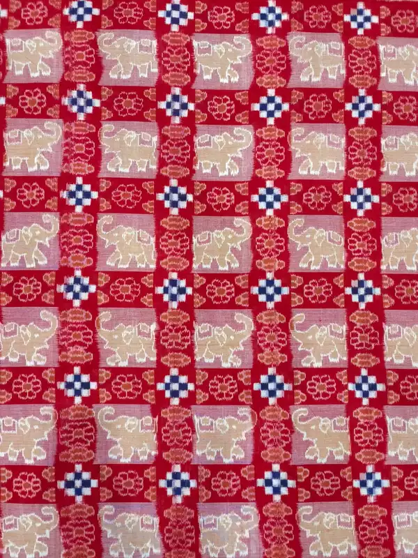 HAATHI SAKTA 2 FABRIC-RED