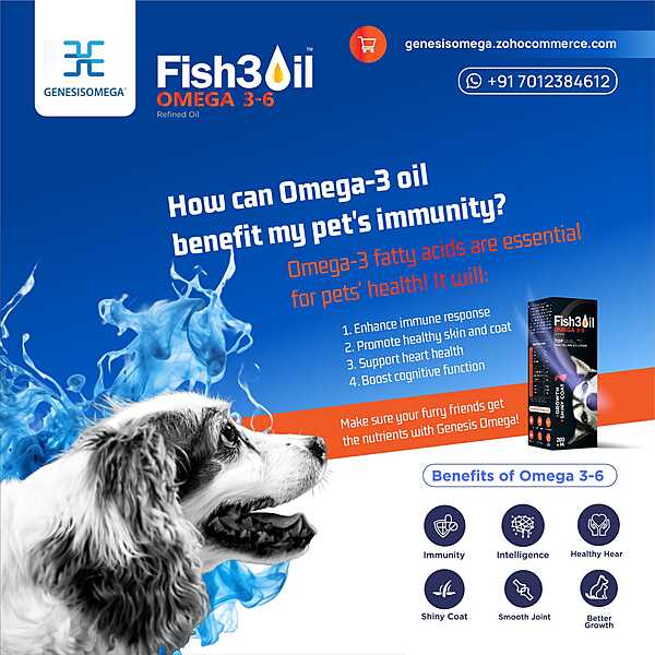 FISH3OIL OMEGA 36 FOR DOG 200 ML