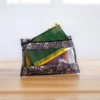 Semi Transparent Garment bags Set of 5